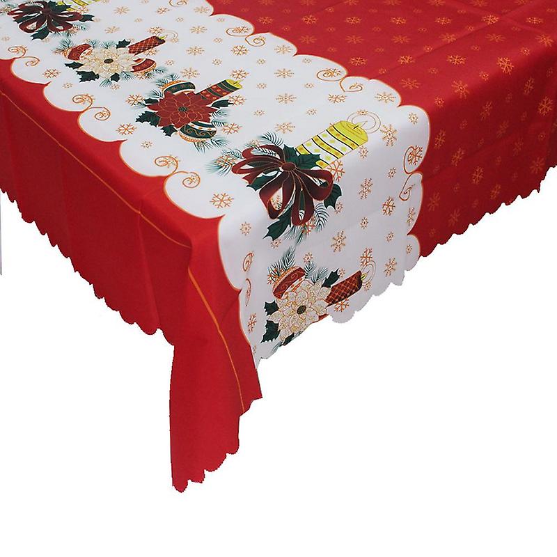 Christmas Tablecloths 150X180cm Festive Decorations Table Cloths