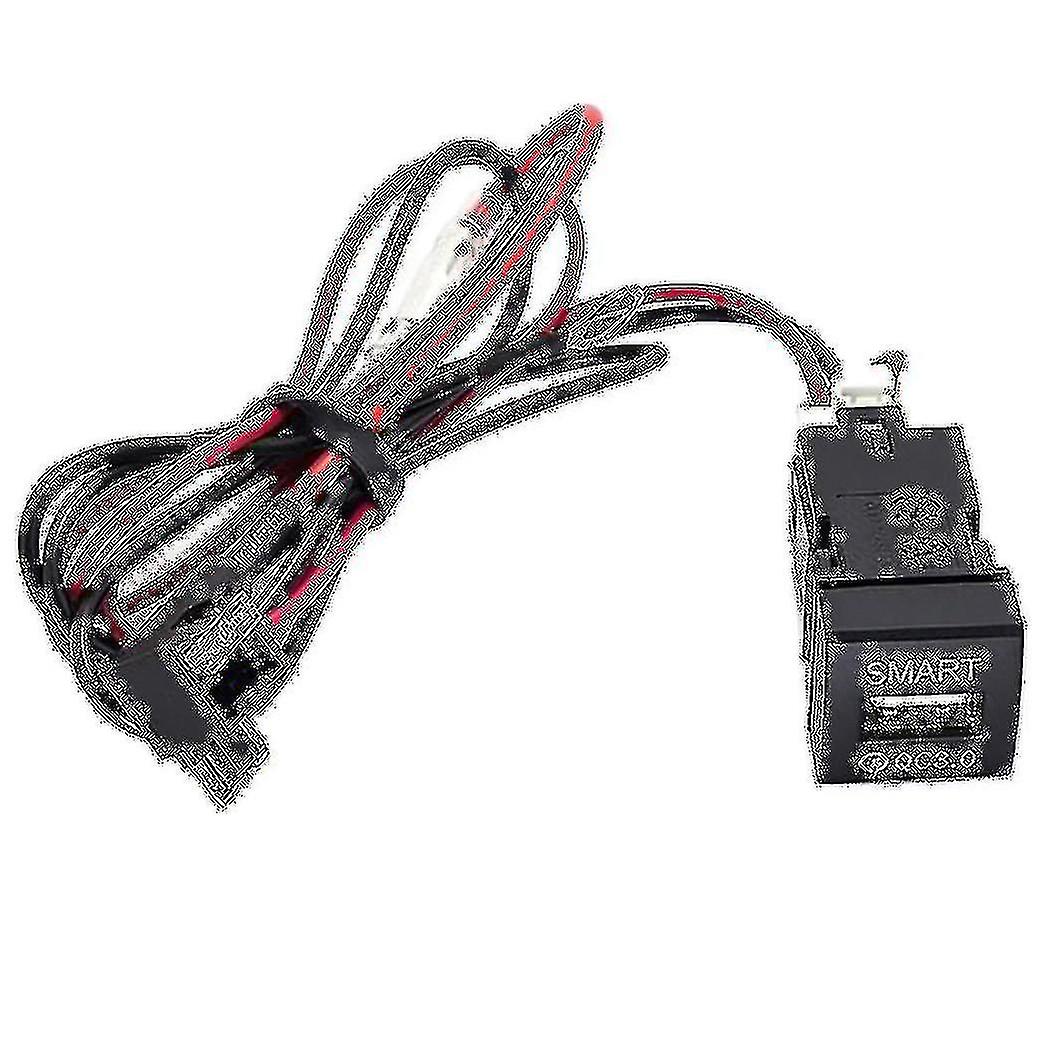 Bil USB-lader Qc3.0 Billader USB-port for Ralink 2019