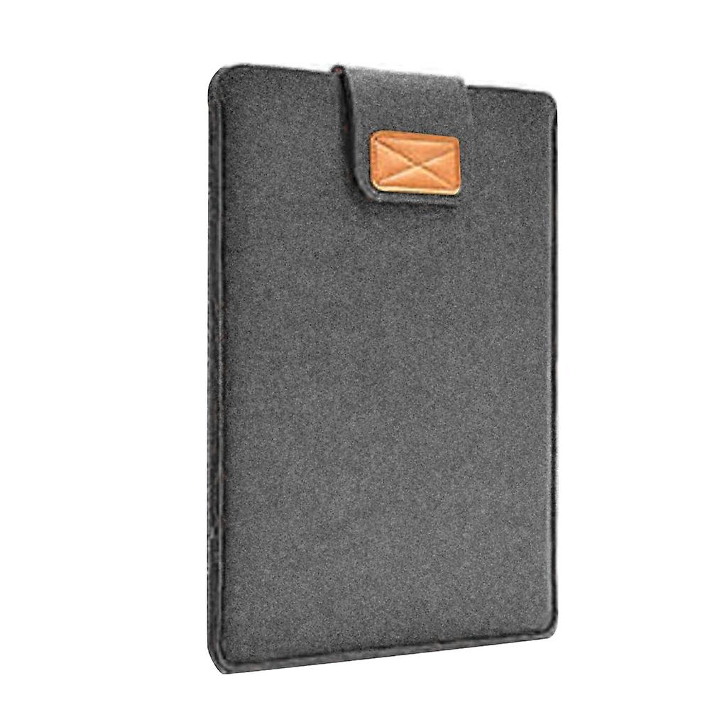Laptop Sleeve Felt Case Organizers Briefcases for MacBook 11 13 15 Inch Dark Gray 11-inch