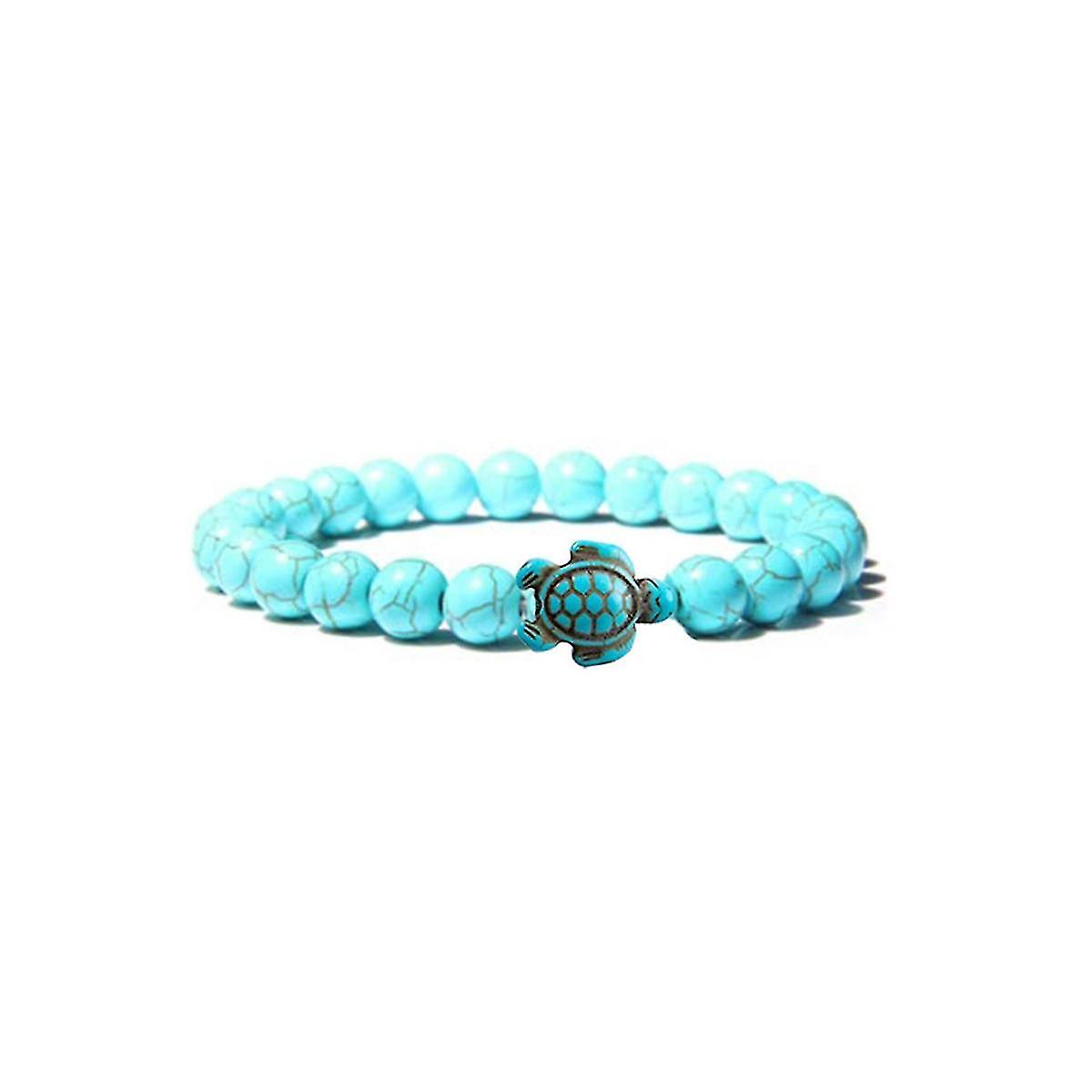 Natural Stone Bracelet Couple Bracelet Elastic Size Is Most Suitable For Men And Women's Elastic Br