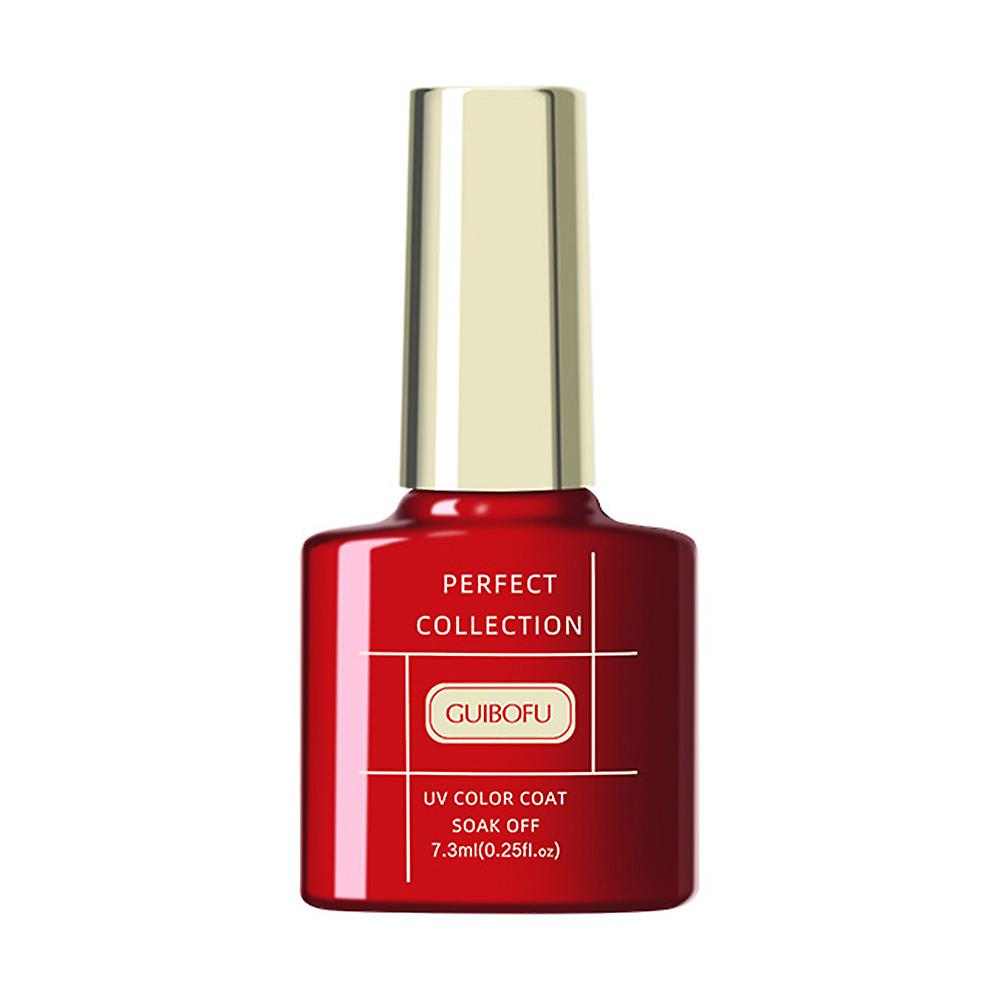7.3ml Summer Green Nail Polish Healthy Ingredients Easy To Apply Nail Glue