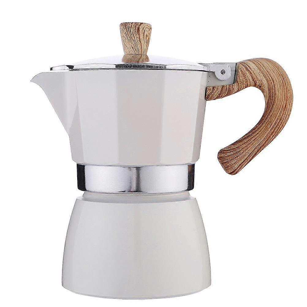 150ML/300ML Portable Aluminum Italian Style Espresso Maker Moka Pot Coffee Maker Household Mocha Cold Extract Pot for Making Cappuccino Latte