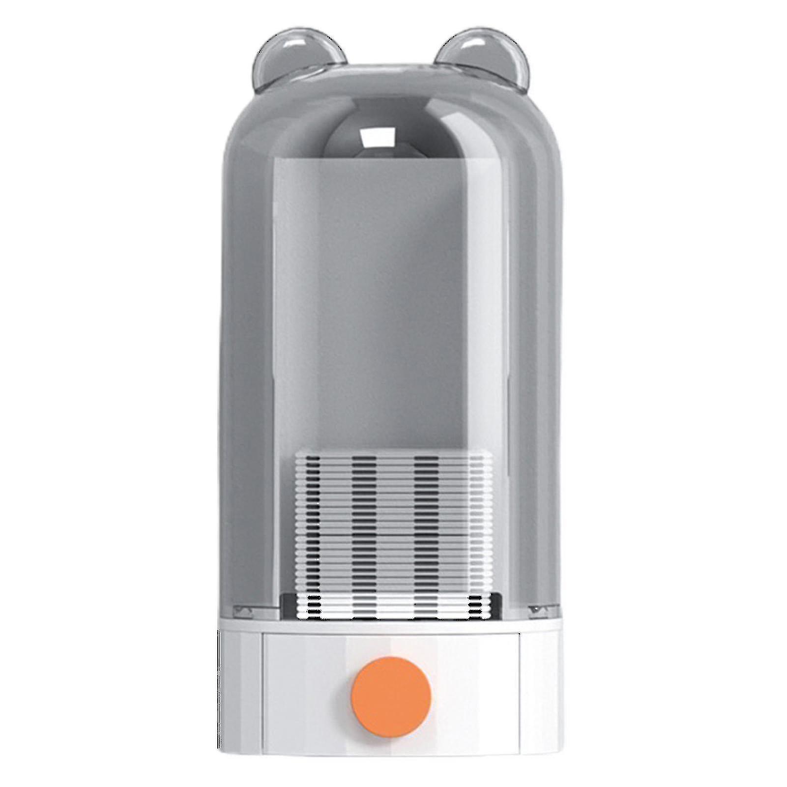 Wall Mounted Cotton Pad Storage Box Automatic Desktop Makeup Cotton Organizer