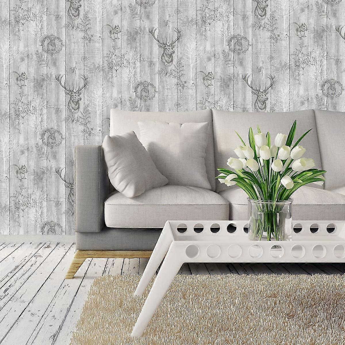 Stag drevo panel Wallpaper Holden