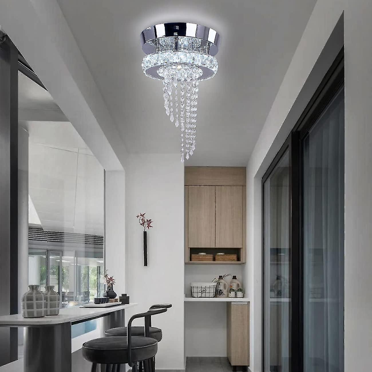 Mini Led Chandelier Lighting,modern Flush Mount Ceiling Fixture Pendant Lights For Hal