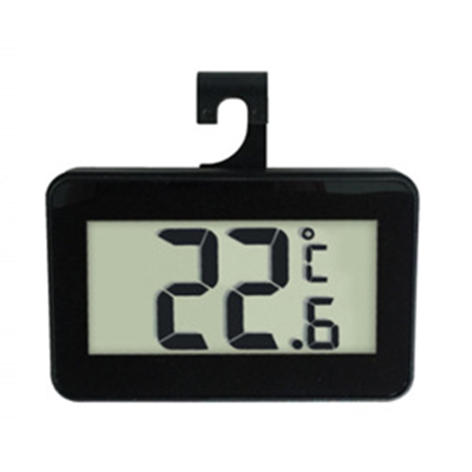 Refrigerator Alarm Thermometer Multifunctional Warnable Thermometers for Home