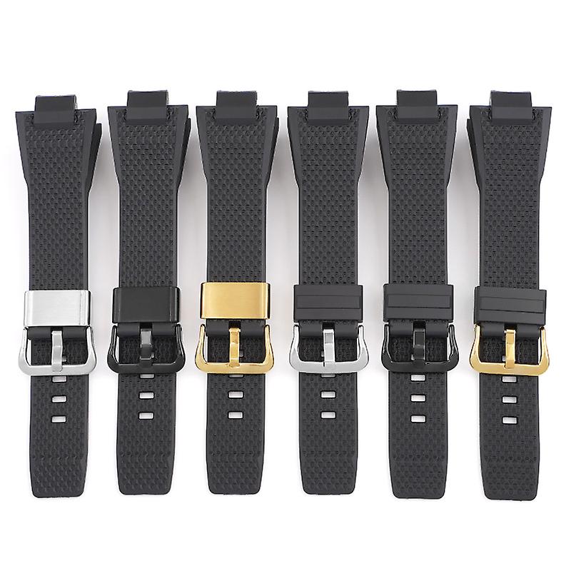 Strap For Casio GST-B400 Steel Heart Quick Release Rubber Lugged Strap