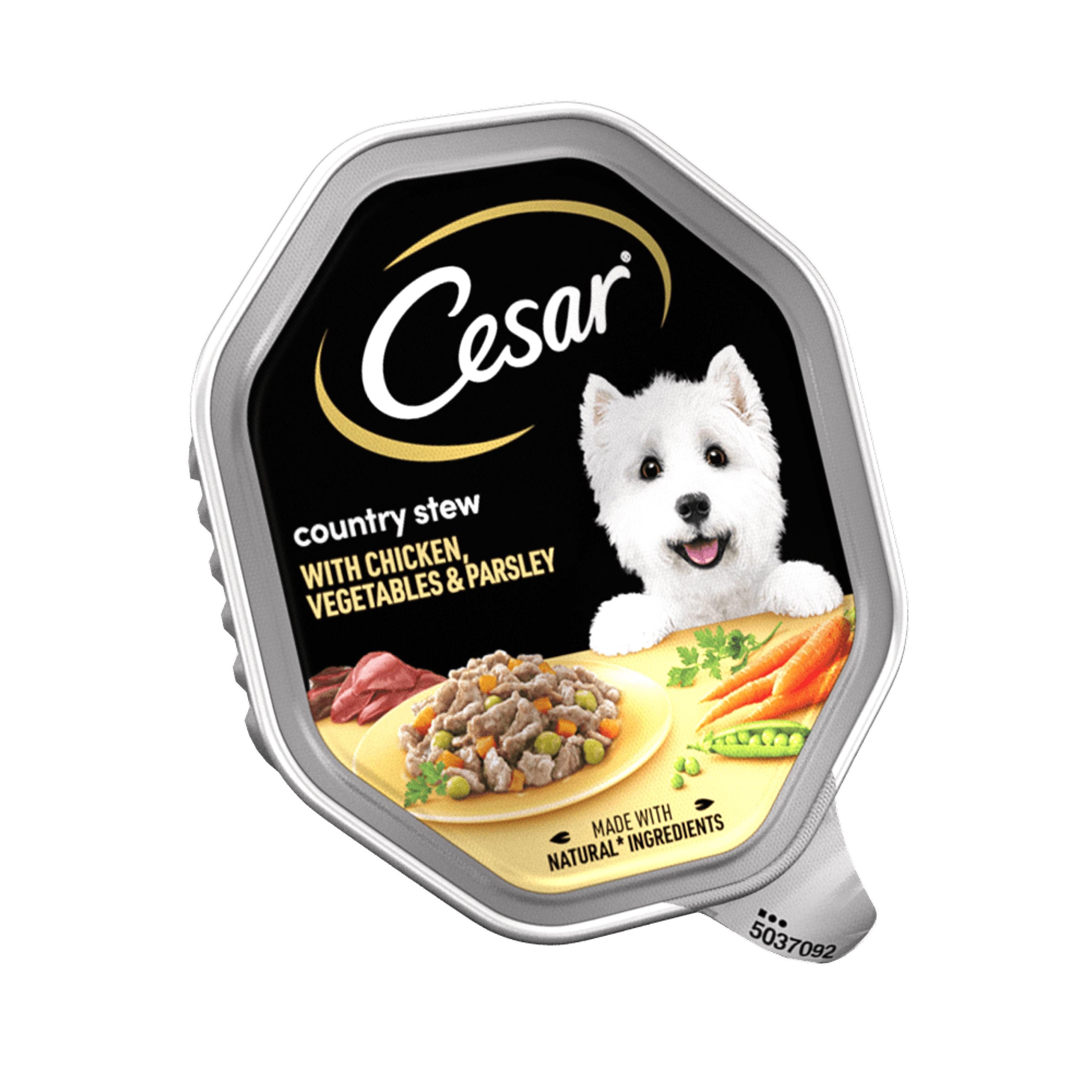 Cesar Country Stew with Chicken and Vegetable in Gravy 150g