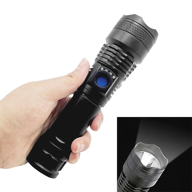 USB Charging Glare LED Flashlight