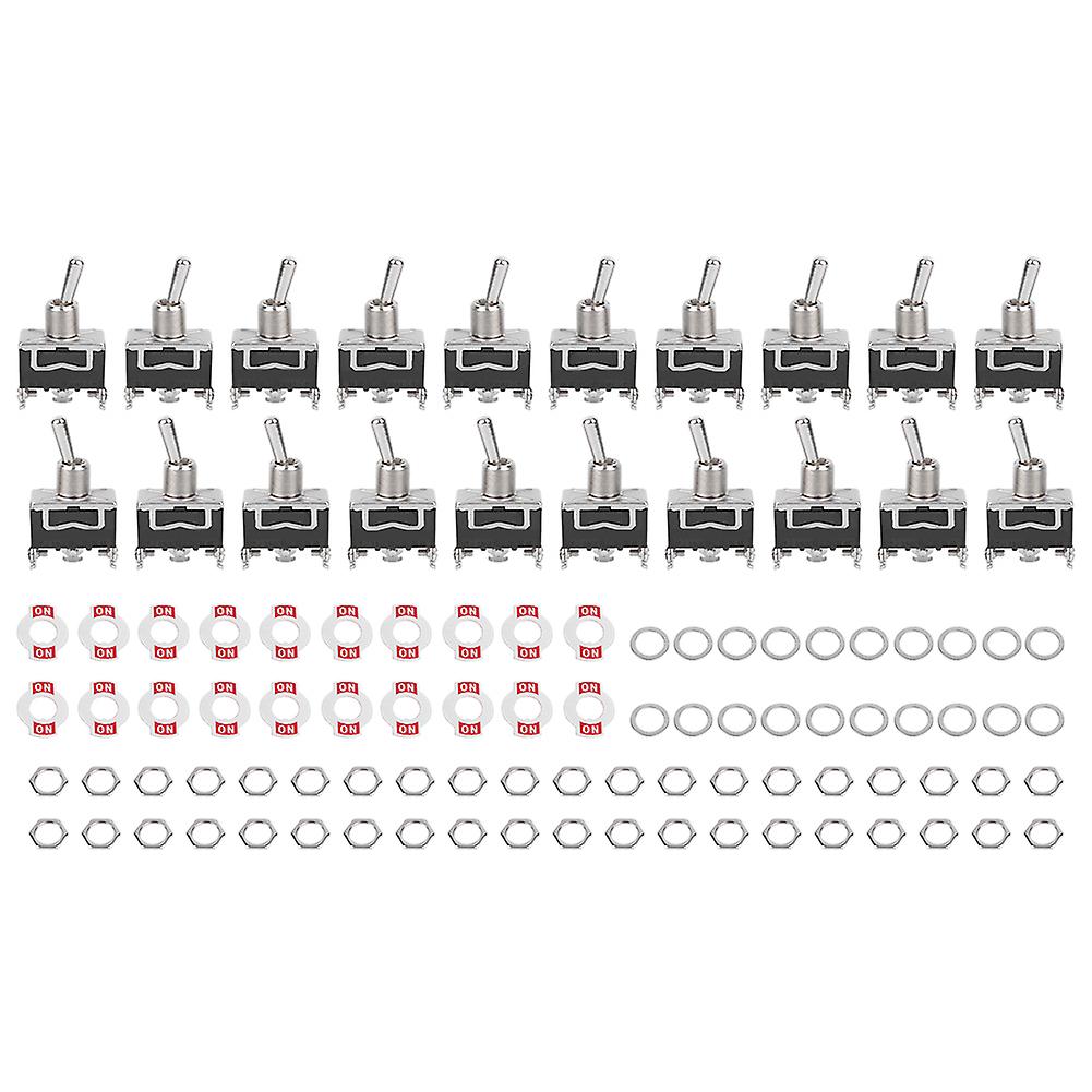 BERM Toggle Switch with LED light, 3 pins