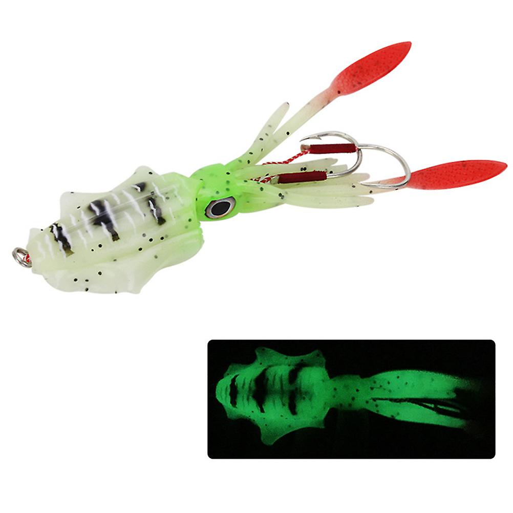 Bleihaltiger Angelköder weicher Tintenfisch Angelköder Simulation leuchtender Köder