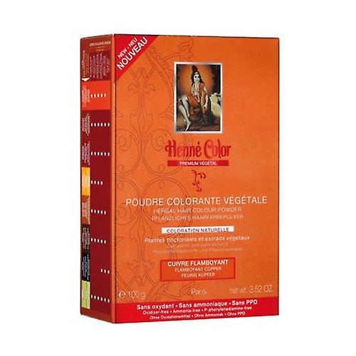 Flower Coloring Powder Copper Flamboyant 100 g