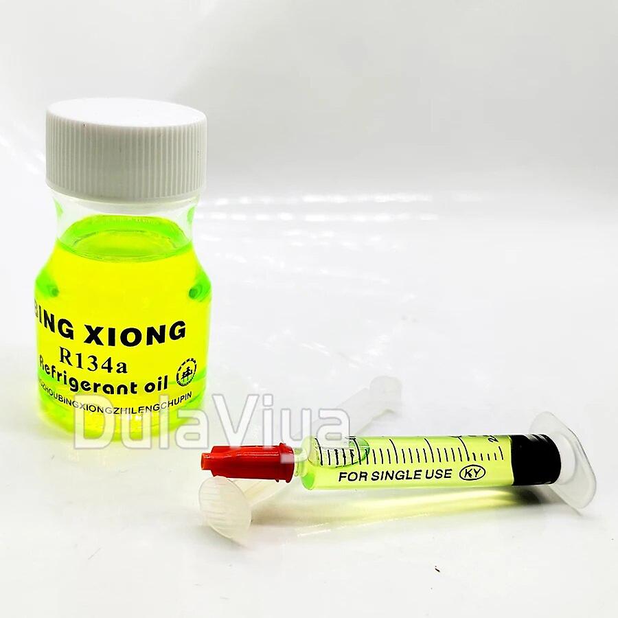 Ny Universell Fluorescerande Oljeläckagedetektering Läckagetest UV-färgämne för bil AC A / C Auto Luftkonditionering Pipeline Tracer ~ 10201