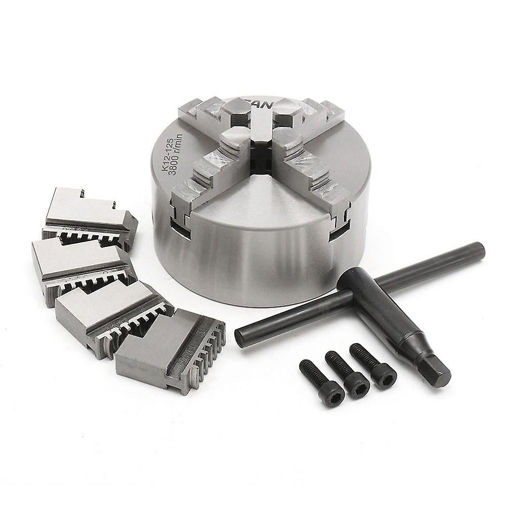 125Mm 4 Jaw Self Centering Lathe Chuck With Key