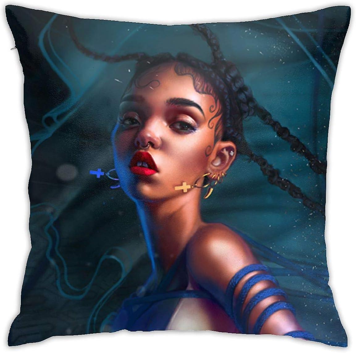 FKA Twigs Pattern Pillowcase FKA Twigs Generalduty 18inch