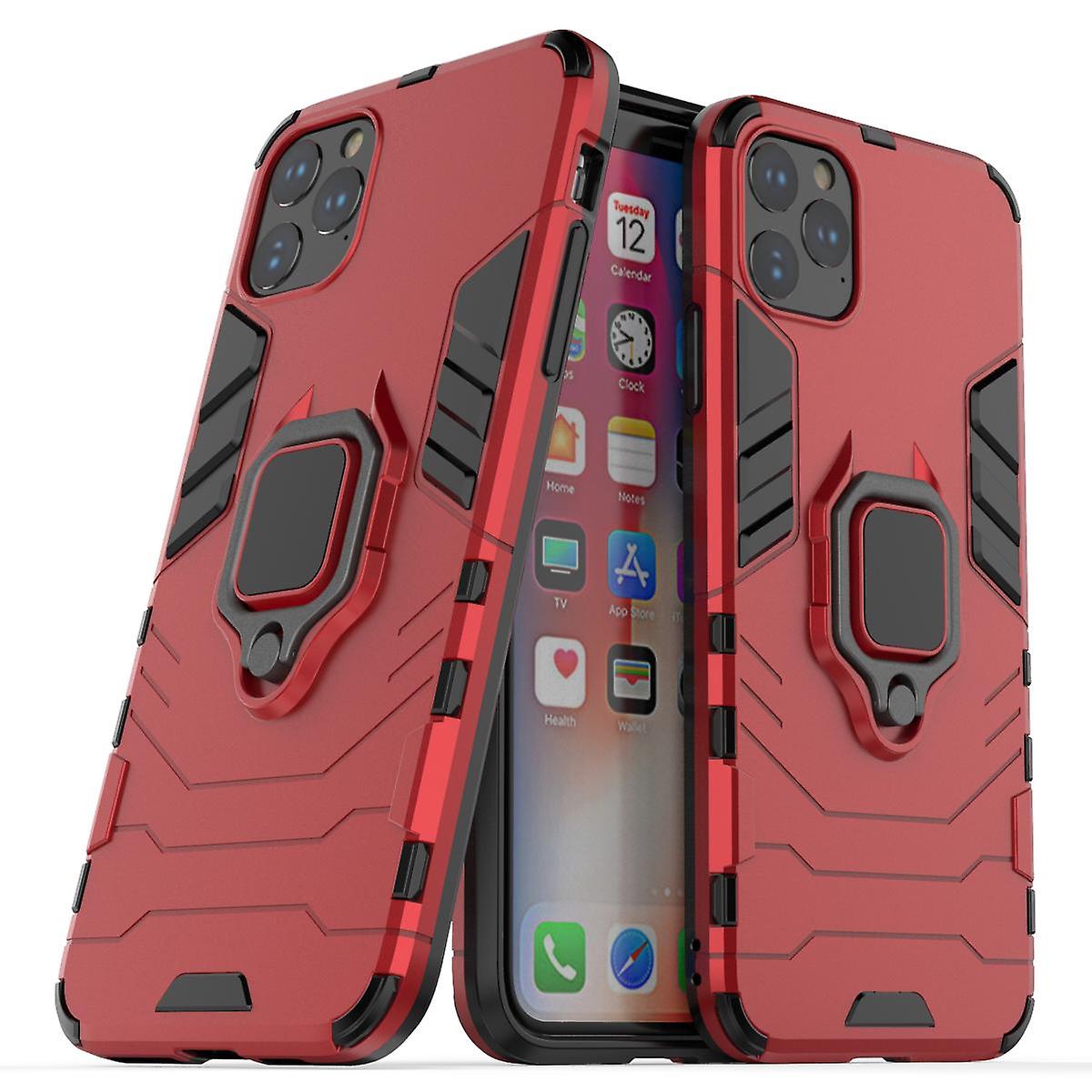 Shockproof Magnetic With Ring Stand Cover Case For iPhone11 Pro Max