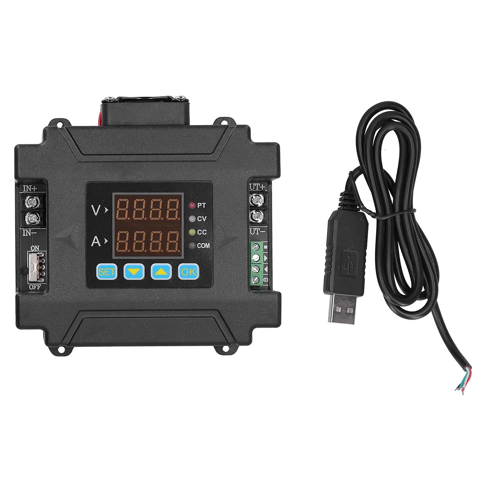 Digital Adjustable Regulated Power Supply LCD Display Buck Module with Shell 0-5A