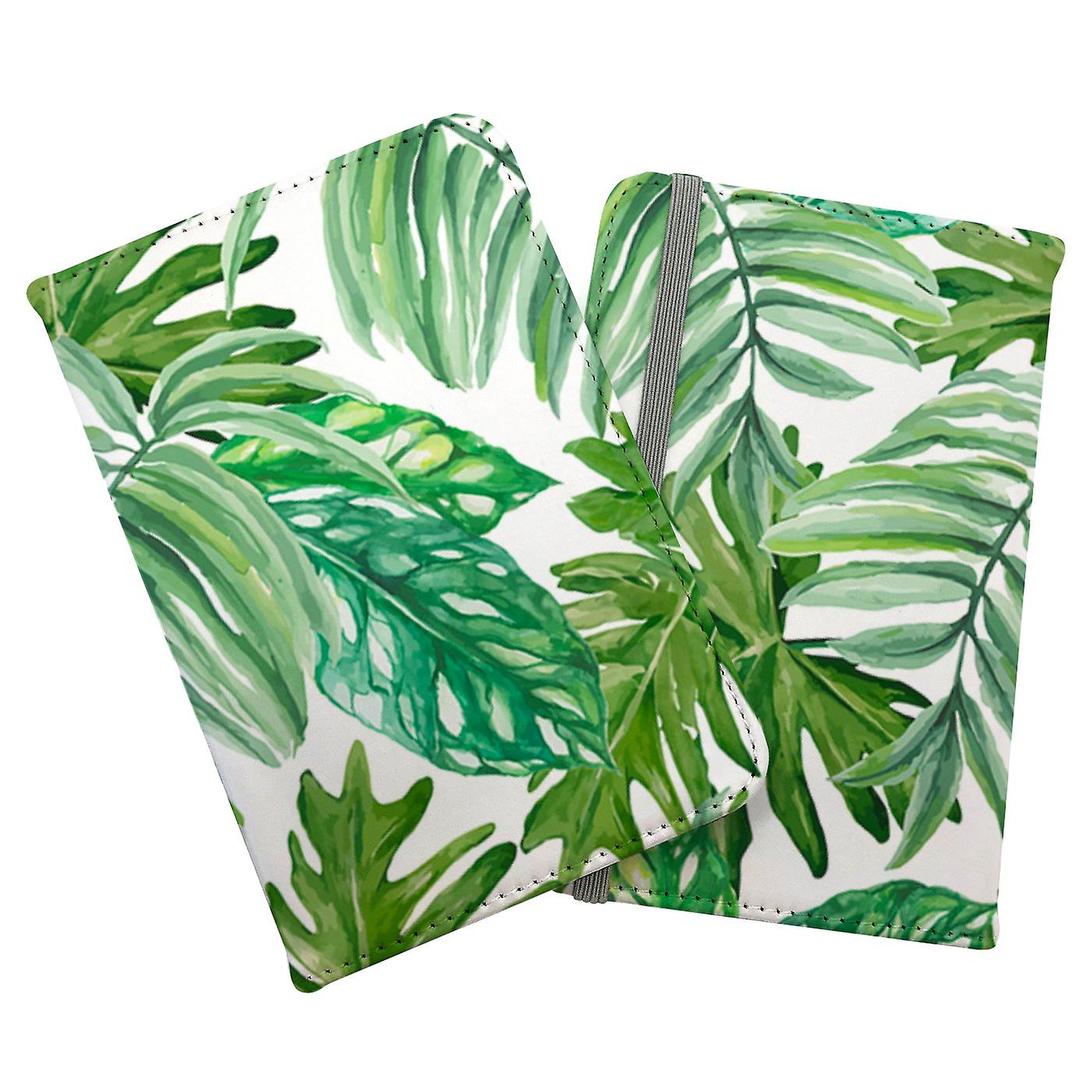 Exotic Rainforest Leaves Passport Cover