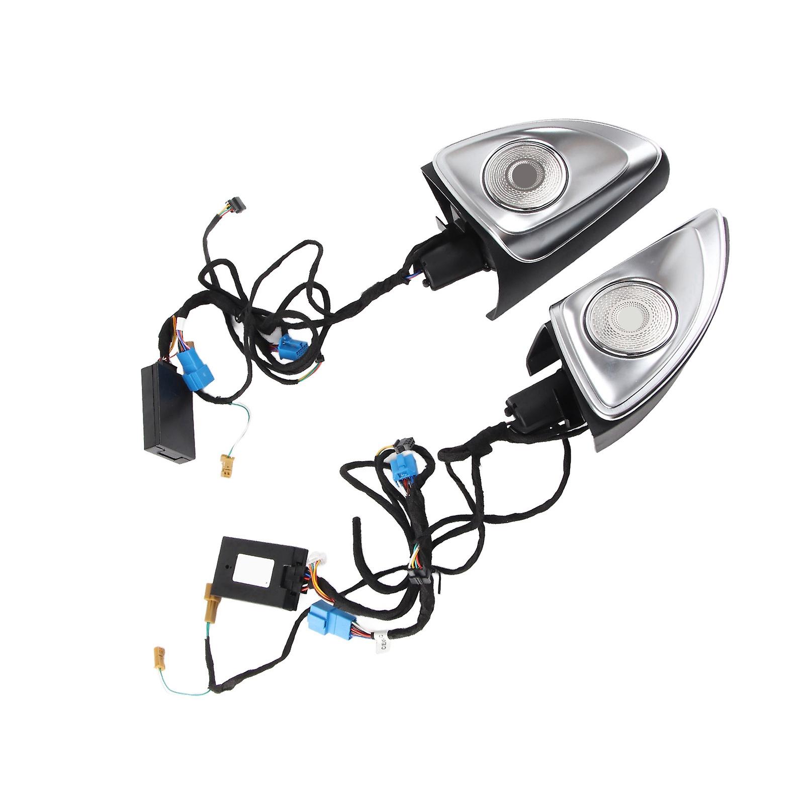 64 Color 4D Rotating Tweeter With LED Ambient Lighting Replacement for Benz GLC‑Class X253 C253 2019‑2021 