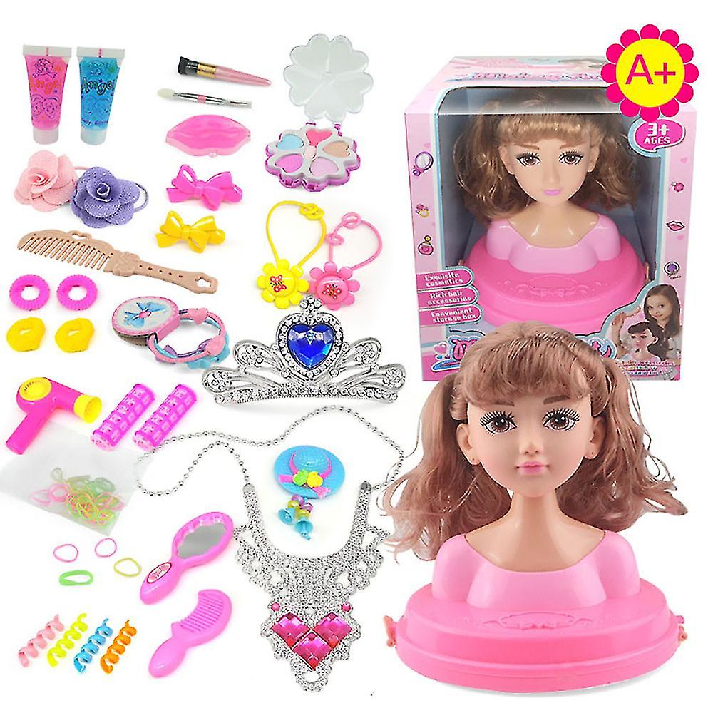 Mode klä upp fläta leksaker flicka leksaker kit
