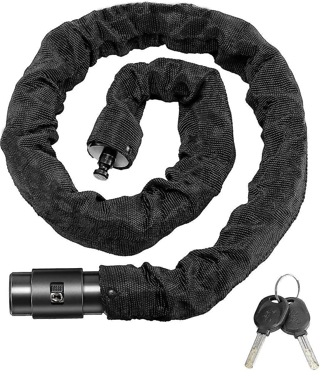 Stöldskyddat 3,2" cykellås med nyckel