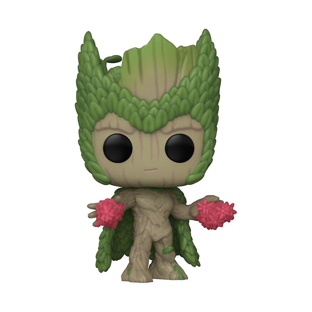 Funko We Are Groot Groot 猩红女巫(漫威:85 周年)流行音乐!乙烯基