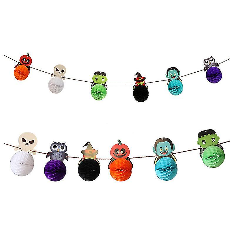 2pcs Halloween Swirl Decorations