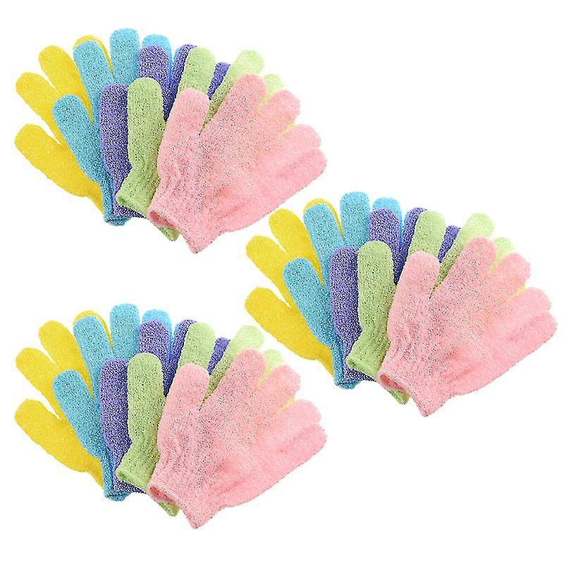 15pcs Mitten Bath Towel