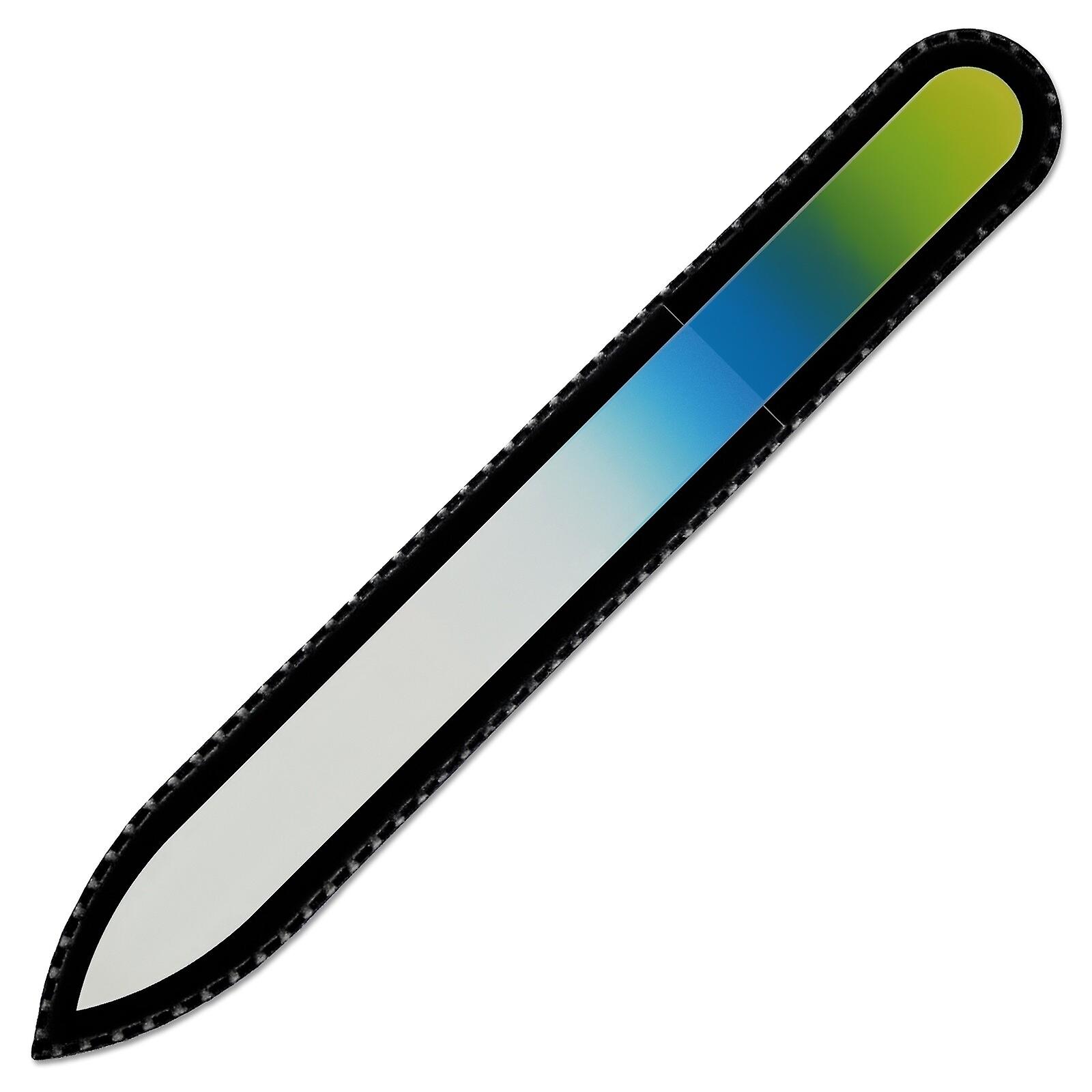 Crystal nail file R-M9 - Yellow Blue