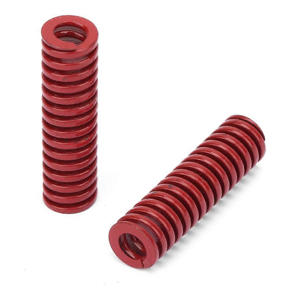 2pcs OD 10mm ταυτότητα 5mm υψηλή ακρίβεια χάλυβα κόκκινο μέσο φορτίο καλούπι πεθαίνουν άνοιξη (TM10*60mm)