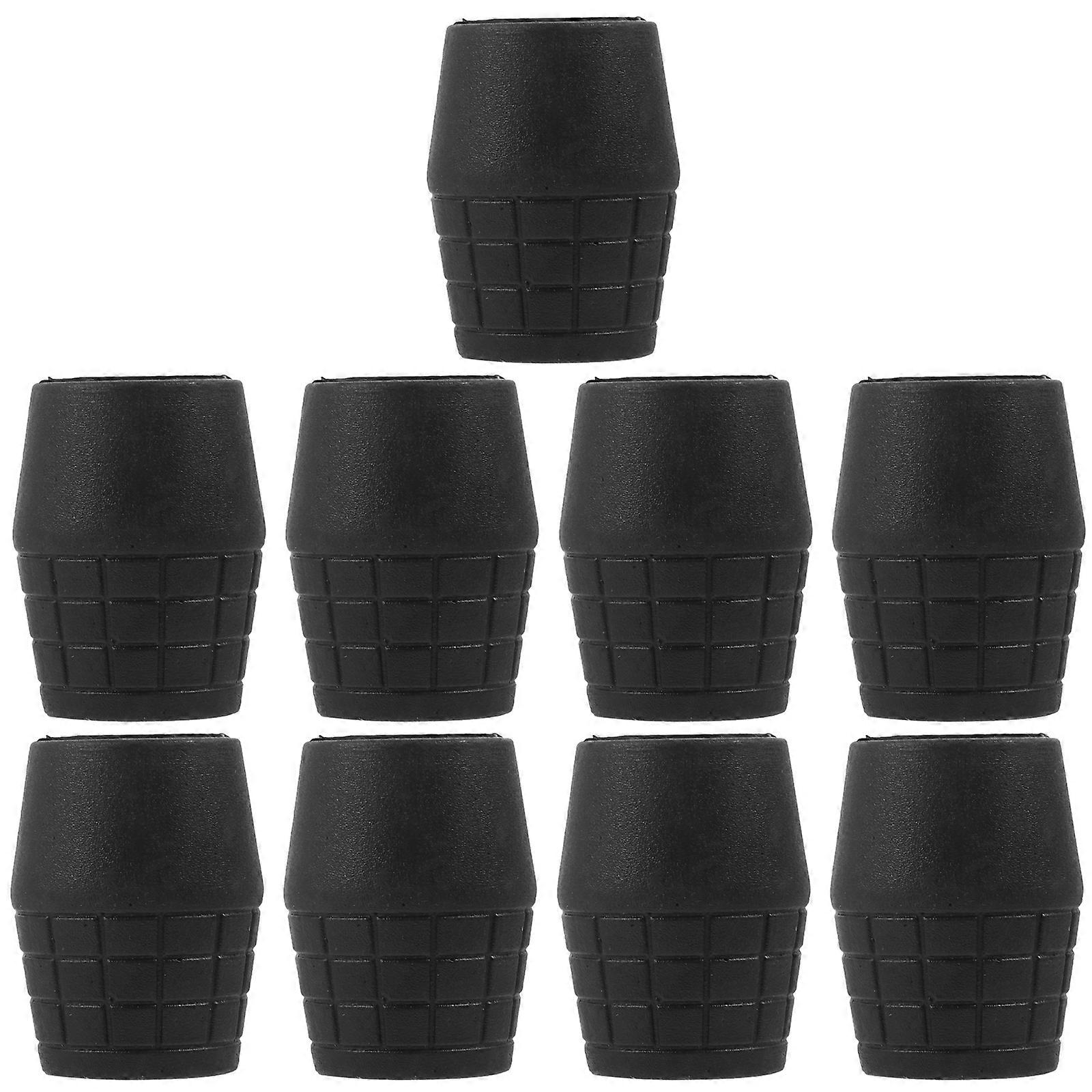 9 st. Gitarrgolvstativkuddar, stativfötter, gummistötfångare, gitarrtillbehör