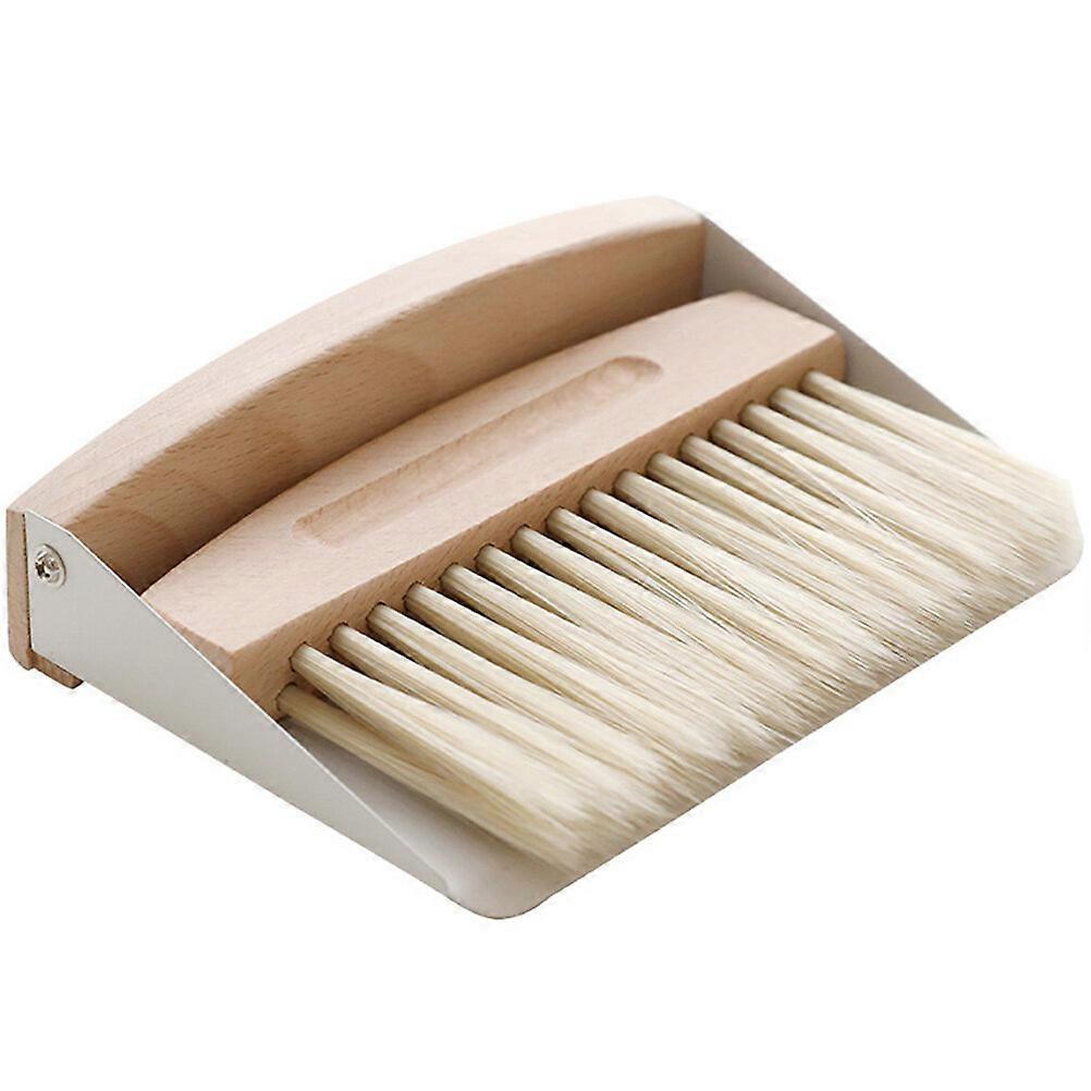 1 Set of Desktop Cleaning Broom Mini Dustpan Small Table Cleaning Broom Tabletop Dust Pan