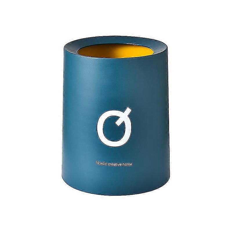Jianghuo Nordic Desktop Double-Layer Small Trash Can Coffee Table Household Desk Bed Storage Bucket Desk
