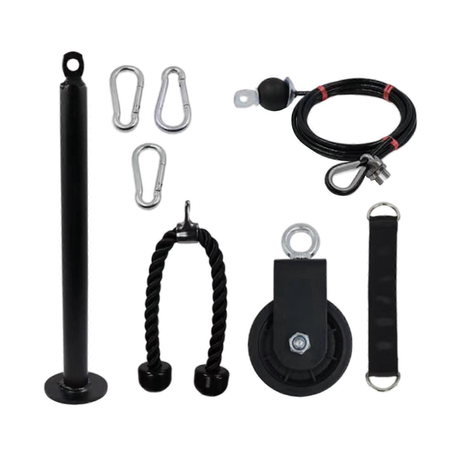 8x مجموعة تدريب القوة نظام بكرة الكابل للكتف الرياضي نمط الظهر A