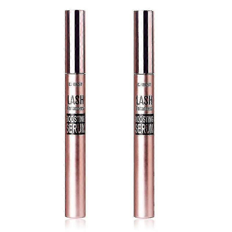 2x Eyelash Eyebrow Growth Enhancing Serum Thicker Longer Eye Lash Rapid Fast 3.5g Tw