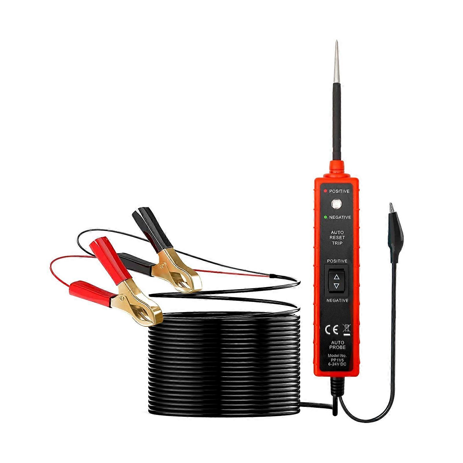 Automotive Electrical System Tester Digital Display Circuit Tester Multifunctional Car Diagnostics Tool