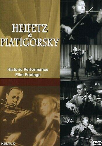 Heifetz Piatigorsky [DVD] [2005] [Region DVD