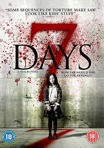 7 Days DVD (2010) Claude Legault Grou (DIR) cert 18 - Region 2