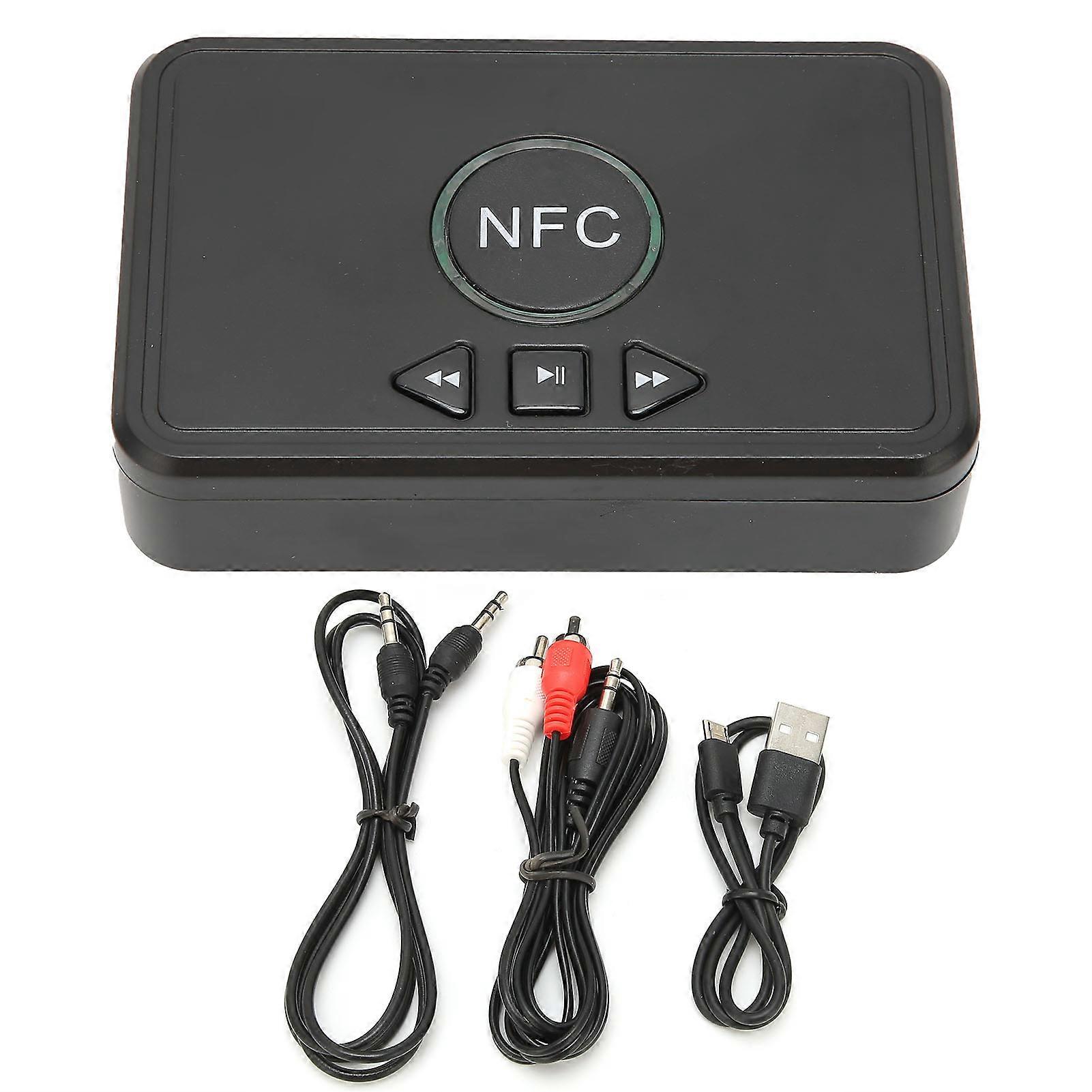 NFC Wireless Receiver Car Vintage AUX Interface Audio Adapter for All Wireless Audio Devices
