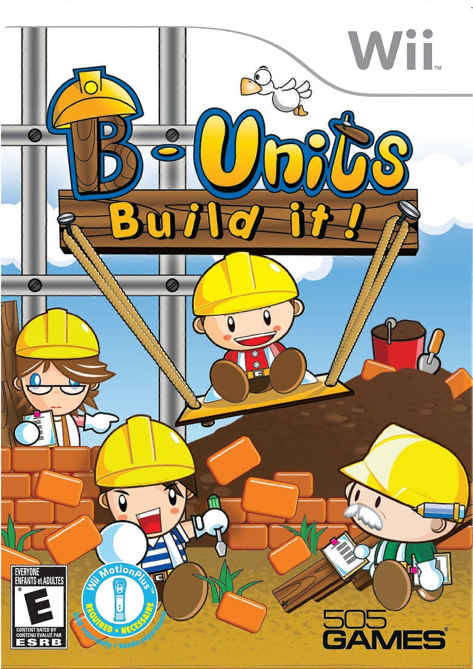 B-Units Build It - Nintendo Wii - PAL - New & Sealed