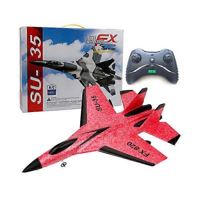 SU30 RC Airplane FX620 Remote Control Glider EPP Foam RC Plane 2.4G Radio Control Aircraft With LED Light Toys for Children
