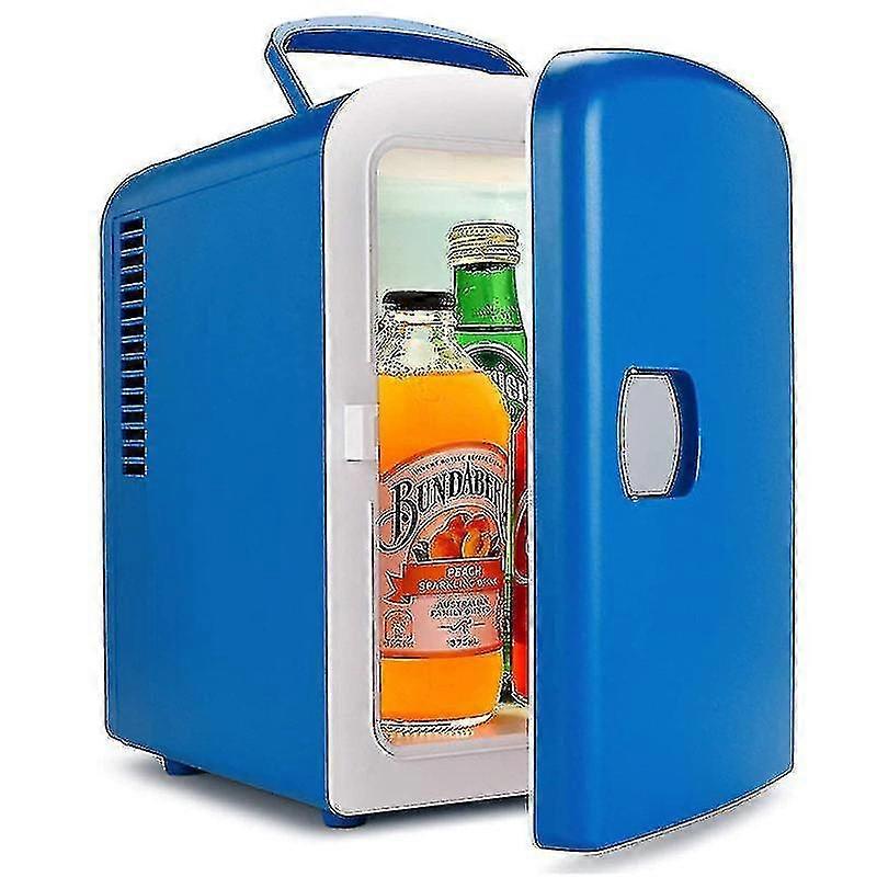 ミニ冷蔵庫12v 4リットル容量AC / DC冷蔵庫と暖かい車の冷蔵庫