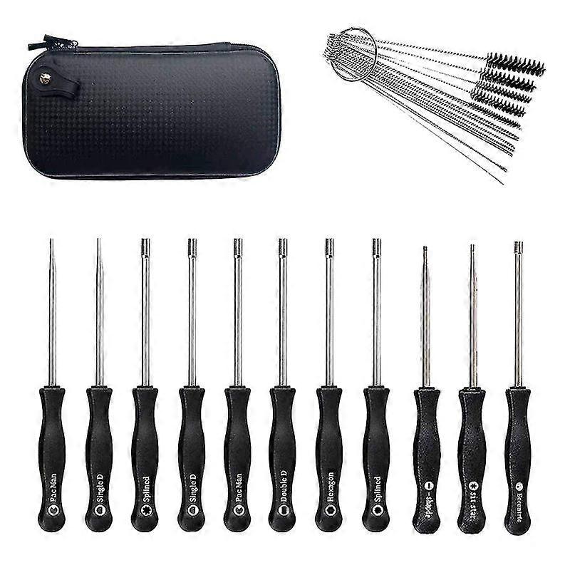 11pcs Carburetor Tool Kit With Carb Cleaning Needles Brushes