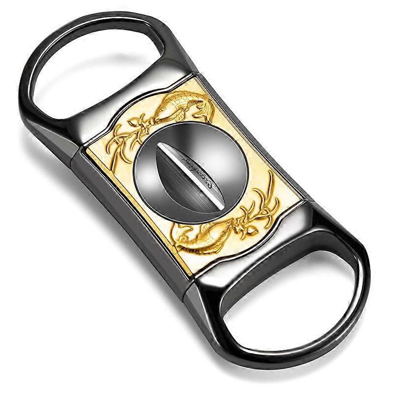 cigar cutter, Cigar Cutters Metal Handmade Embossed Cigar cutter Sharp Portable Cigar Cutter Special