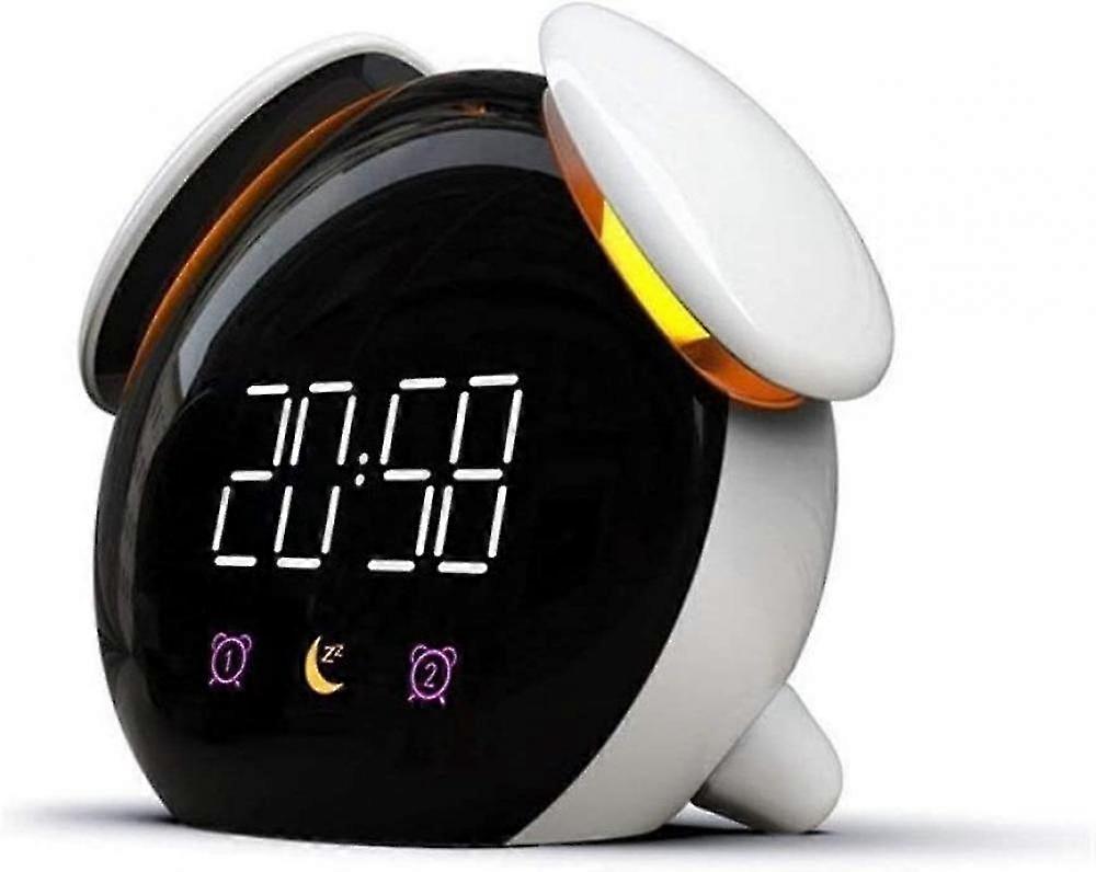 Smart And Colorful Alarm Clock, Electronic Creativity, Compact Digital Clock Watch, Small Clock, Luminous And Silent, Wake Up The Vitality Of The Morn