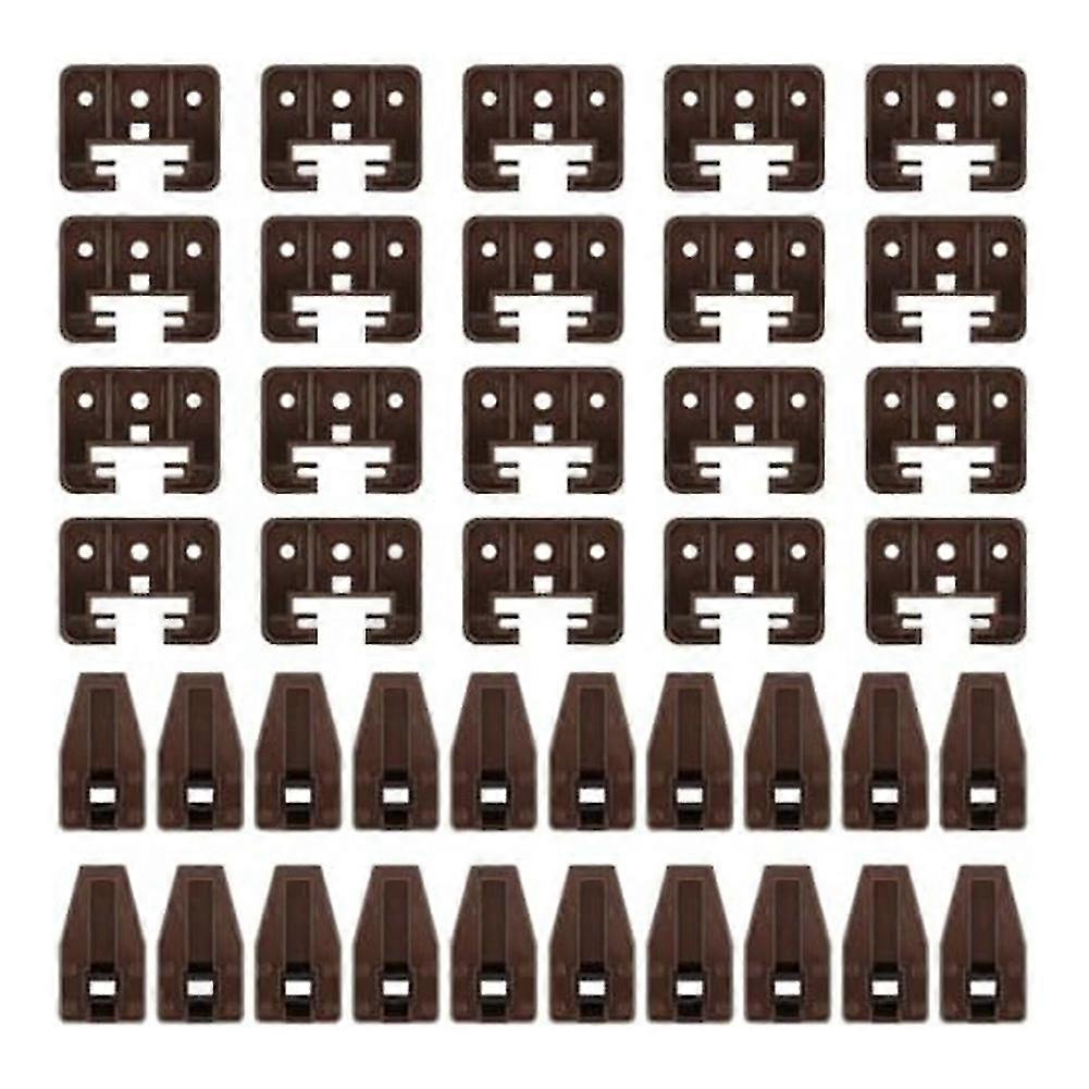 20Set Drawer Slides and Guides Drawer Replacement Part Undermount Drawer Slides Stopper for Center Mount Drawer Slides