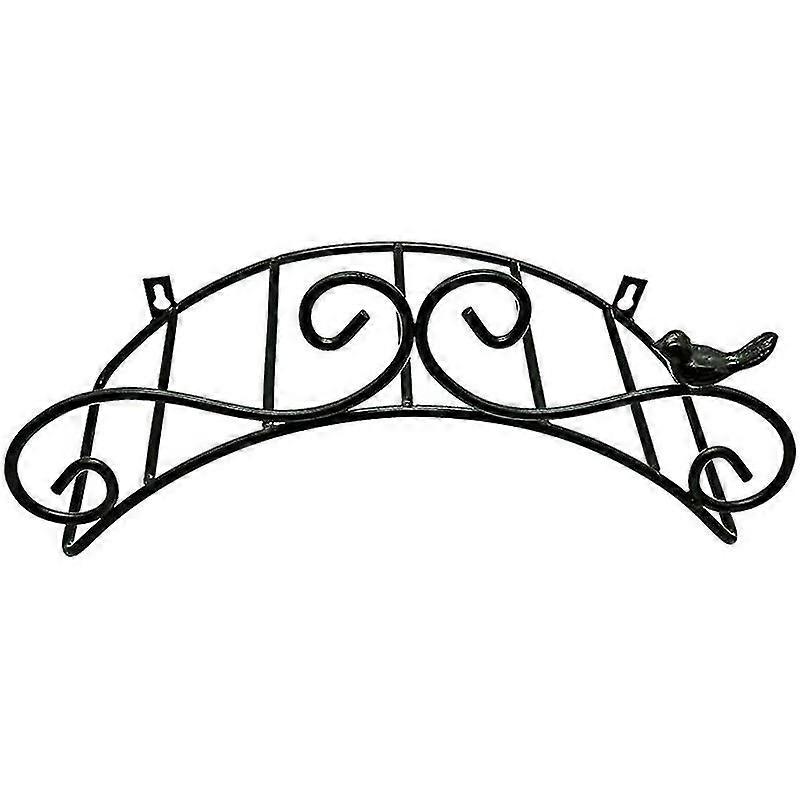 Hanging Garden Hose Holder Iron Antique Style Bird Brackets Garden Braces Decorative Wall Mount Han