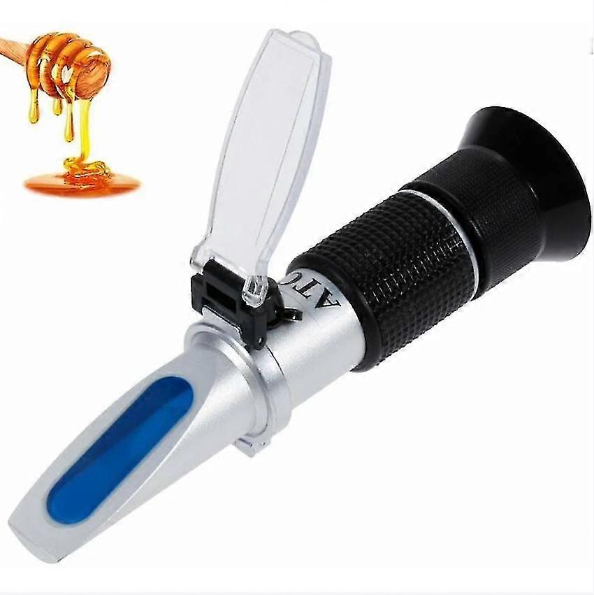 Manual Refractometer To Determine Brix 10-32% Honey Condensation Milk Vegetable Oils, Sugar Syrup Fruit Jam Molasses