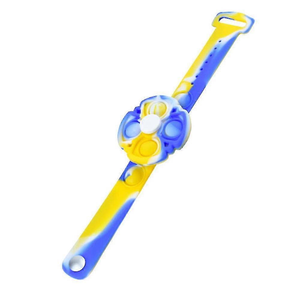 push Popit Bubble Bracelet Fidget Sensory Spinner Toy Watch For Kids
