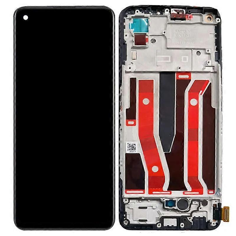 For Oppo A95 5G OEM Grade S AMOLED Screen and Digitizer Assembly + Frame Phone Part (without Logo)